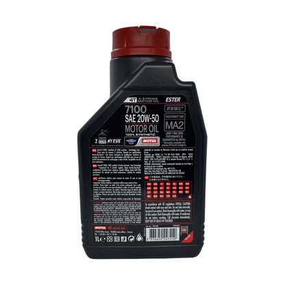 Aceite sintético motul 7100 20w50