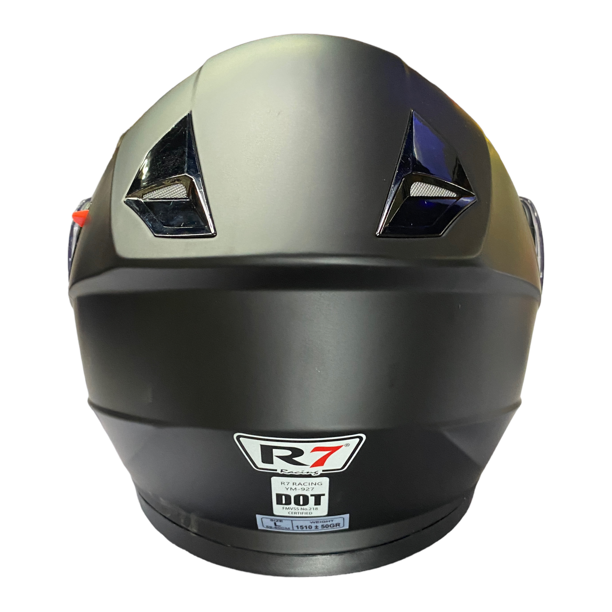 Casco abatible R7 Expert negro mate