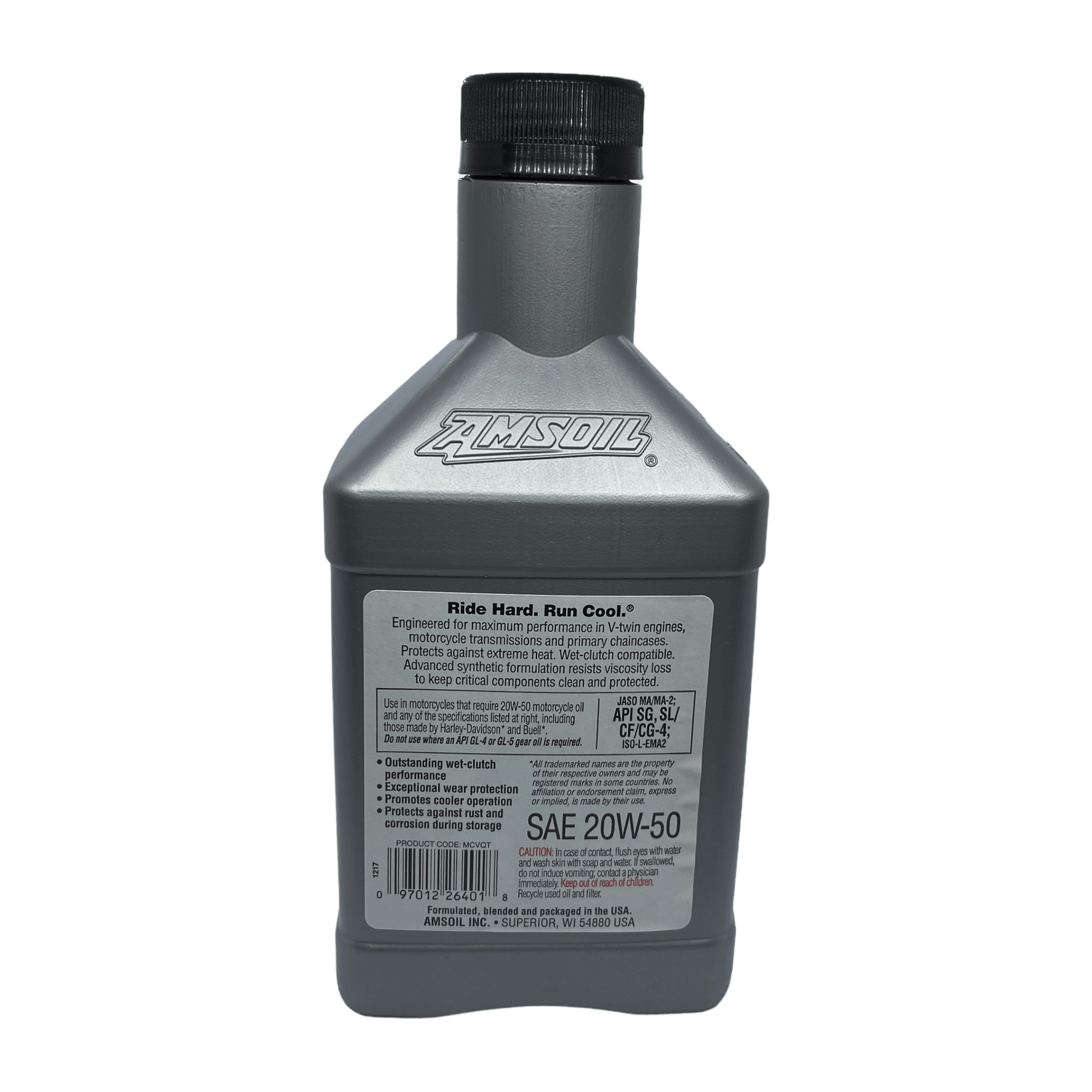 Aceite sintético AMSOIL V-Twin 20w50