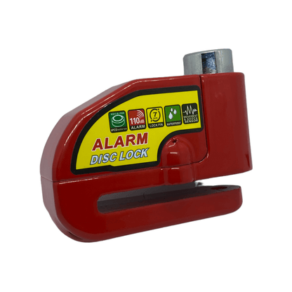 Candado anti-robo para disco con alarma