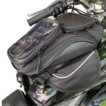 Mochila magnética para tanque de moto