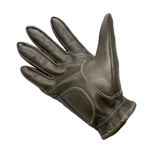 Guantes vintage de piel Black Coffee