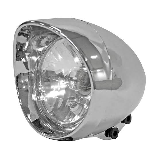 Faro delantero chopper cromado