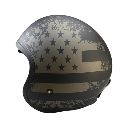 Casco 3/4 LS2 Spitfire Black Flag