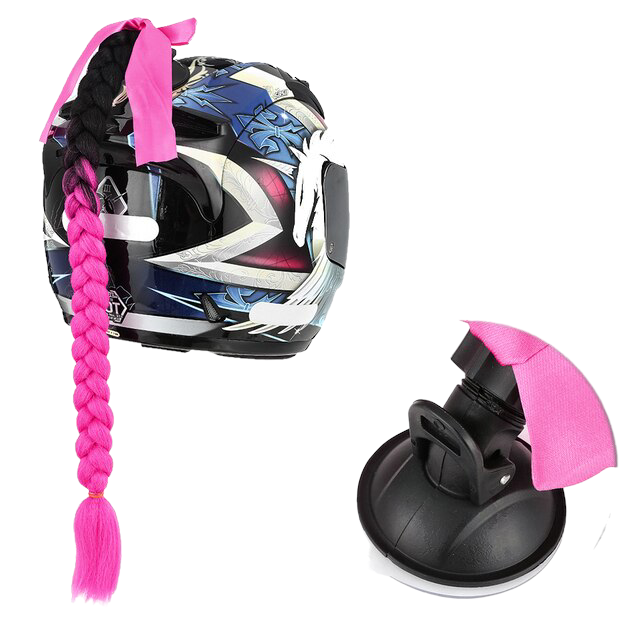 Trenza para casco