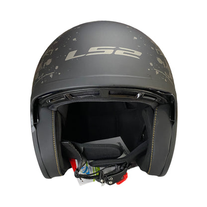 Casco 3/4 LS2 Spitfire Black Flag